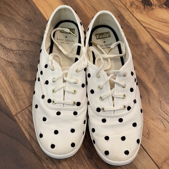 kate spade polka dot keds champion - Picture 2 of 8